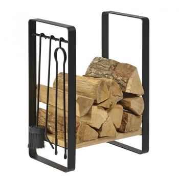 Набор для камина с дровницей "Roald"